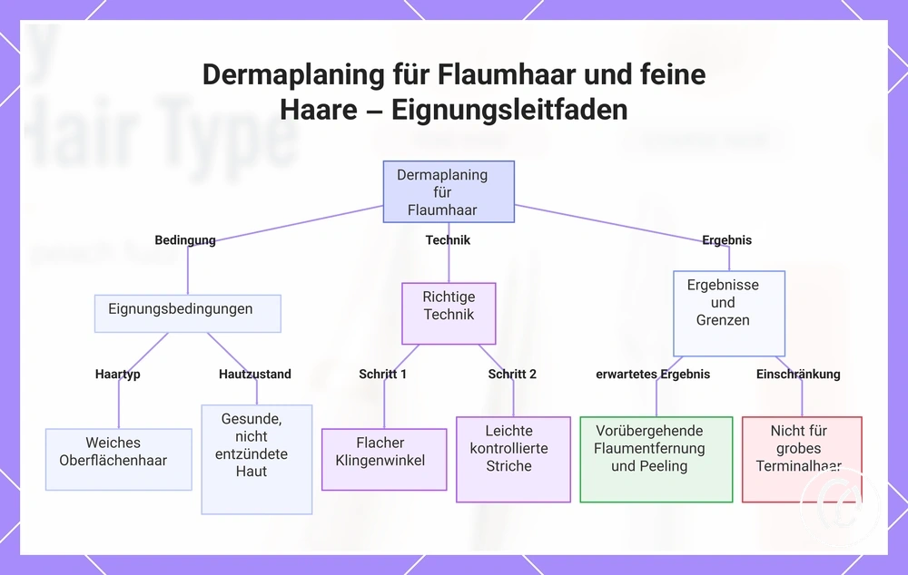 Dermaplaning für Flaumhaar und feine Haare – Eignungsleitfaden