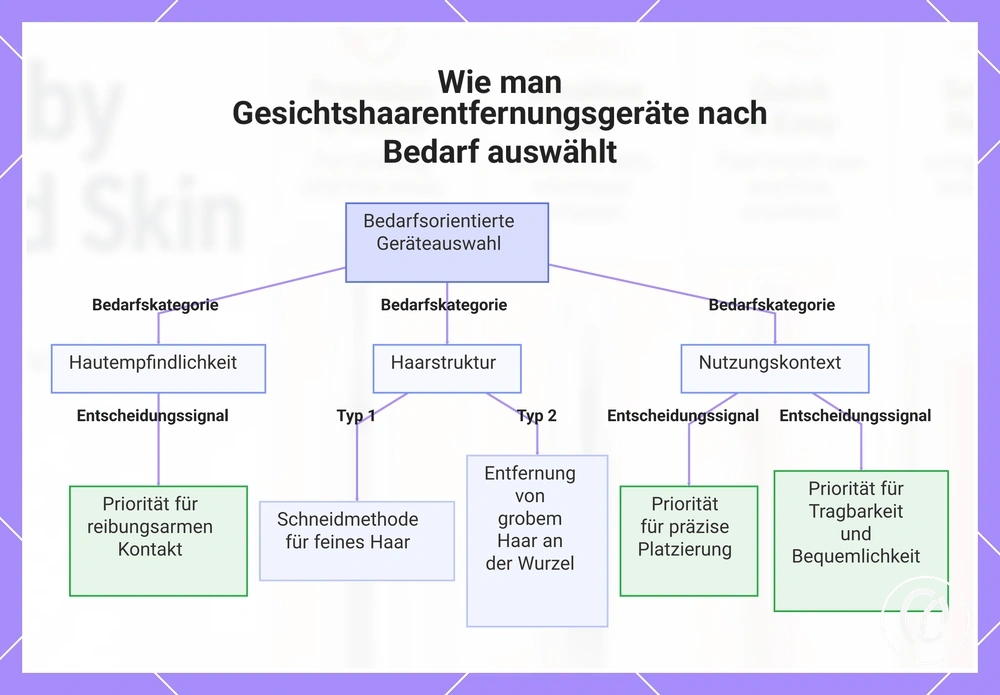 Wie man Gesichtshaarentfernungsgeräte nach Bedarf auswählt