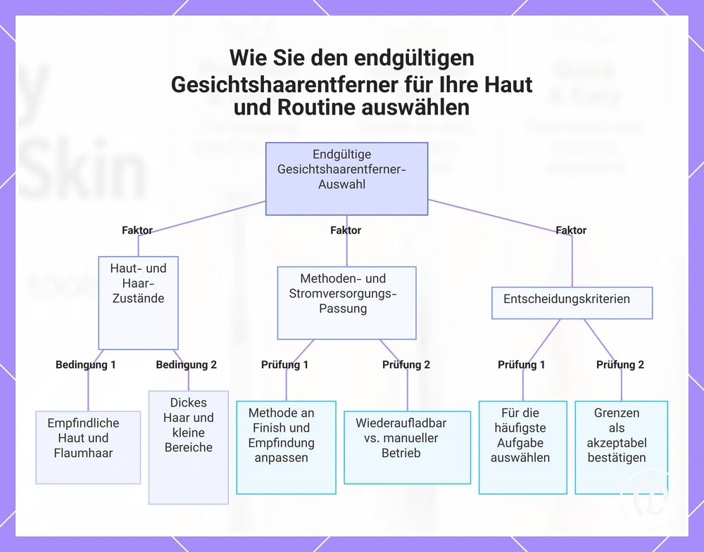 Wie Sie den endgültigen Gesichtshaarentferner für Ihre Haut und Routine auswählen