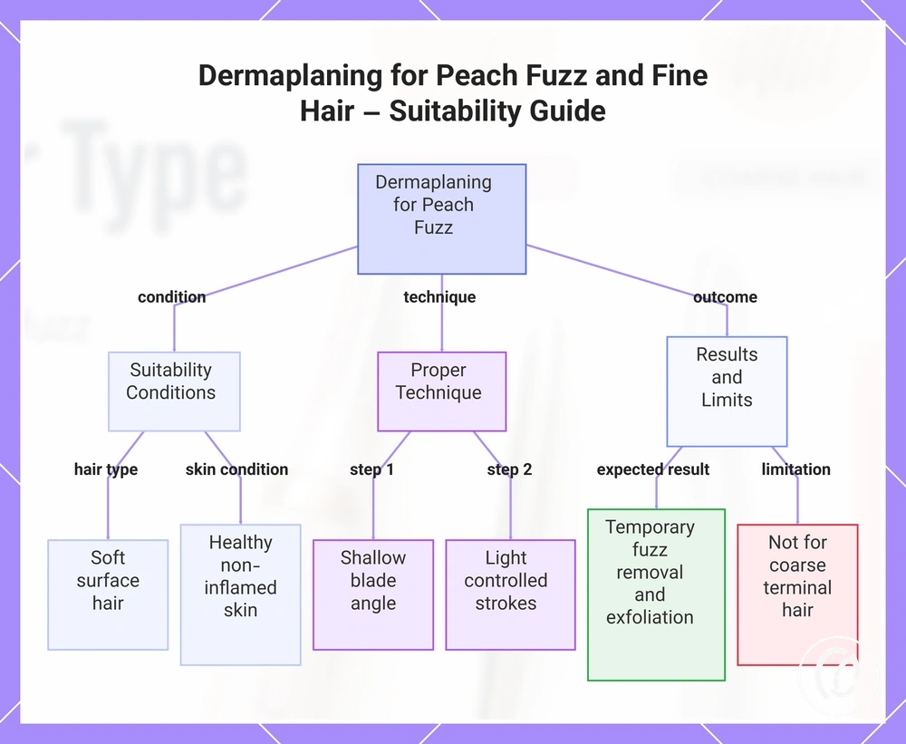 Dermaplaning for Peach Fuzz and Fine Hair – Suitability Guide