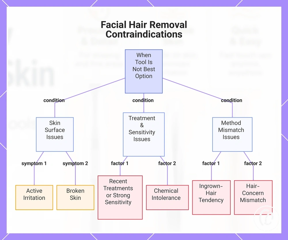 Facial Hair Removal Contraindications