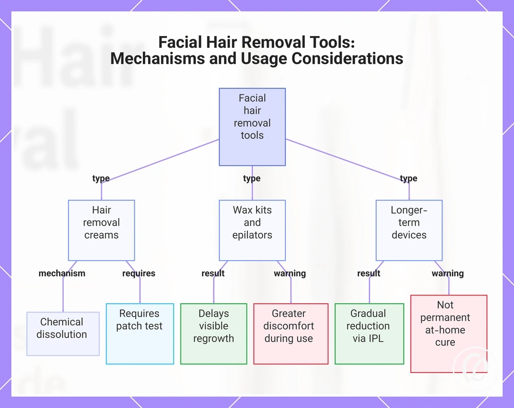 Facial Hair Removal Tools: Mechanisms and Usage Considerations