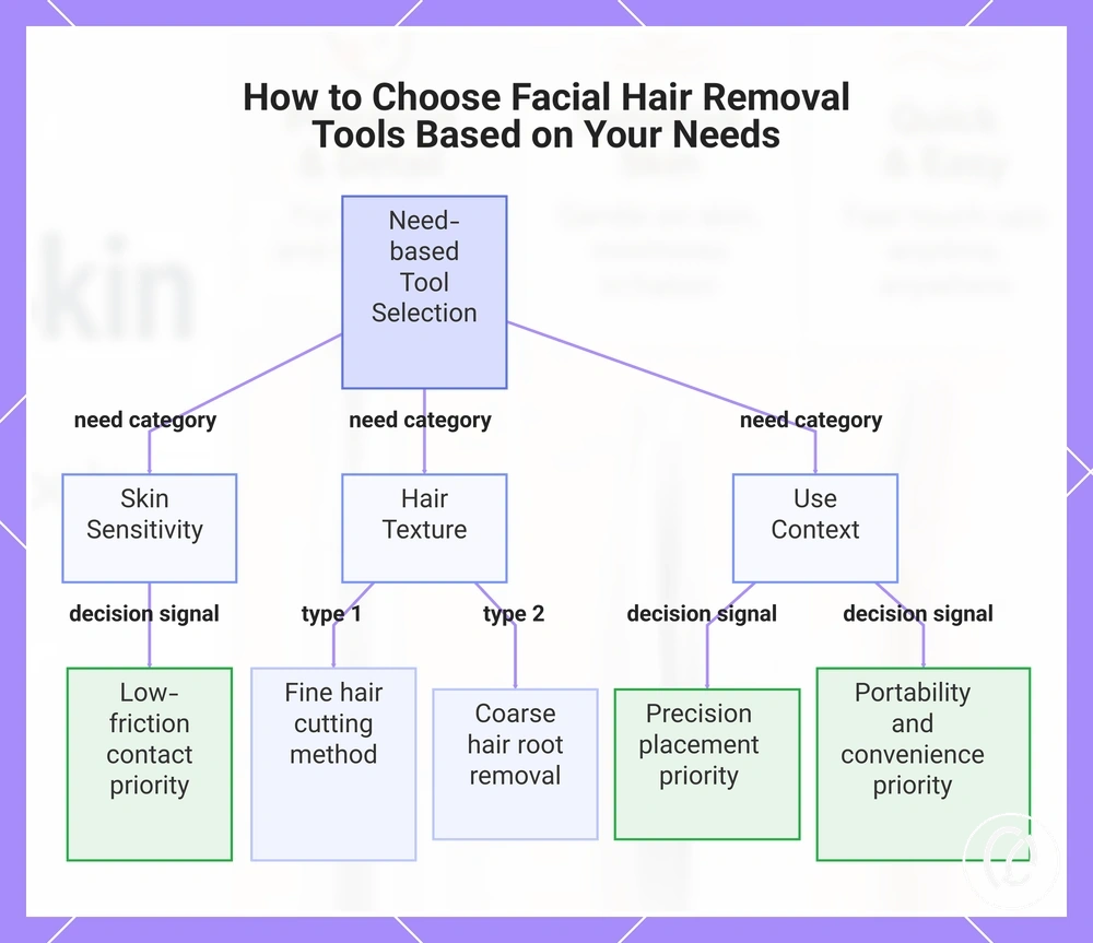 How to Choose Facial Hair Removal Tools Based on Your Needs