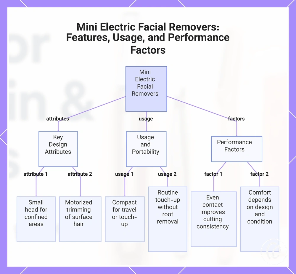 Mini Electric Facial Removers: Features, Usage, and Performance Factors