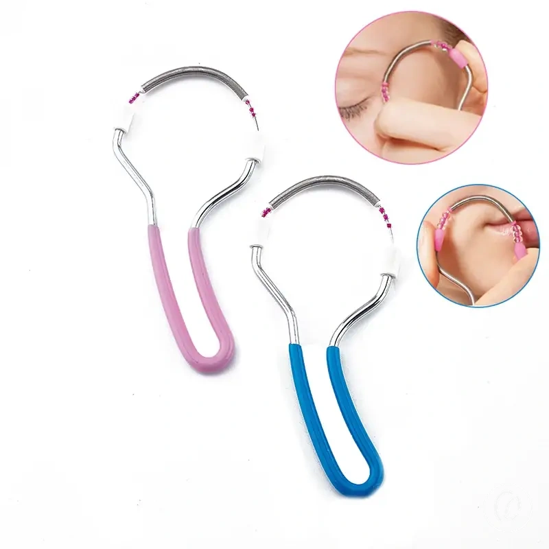 Depiladora facial de muelle tipo torsión para eliminar vello facial fino