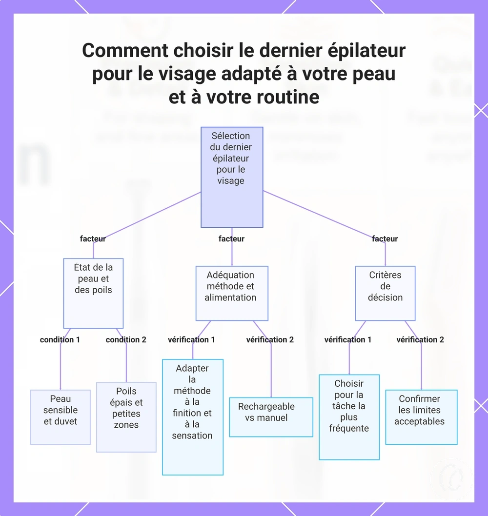 Comment choisir le dernier épilateur pour le visage adapté à votre peau et à votre routine