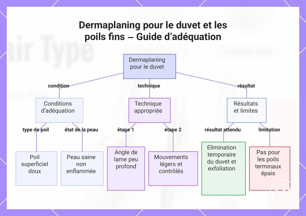 Dermaplaning pour le duvet et les poils fins – Guide d’adéquation