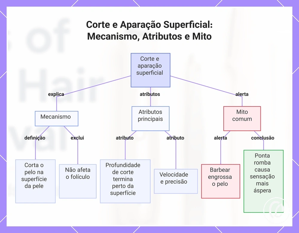 Corte e Aparação Superficial: Mecanismo, Atributos e Mito