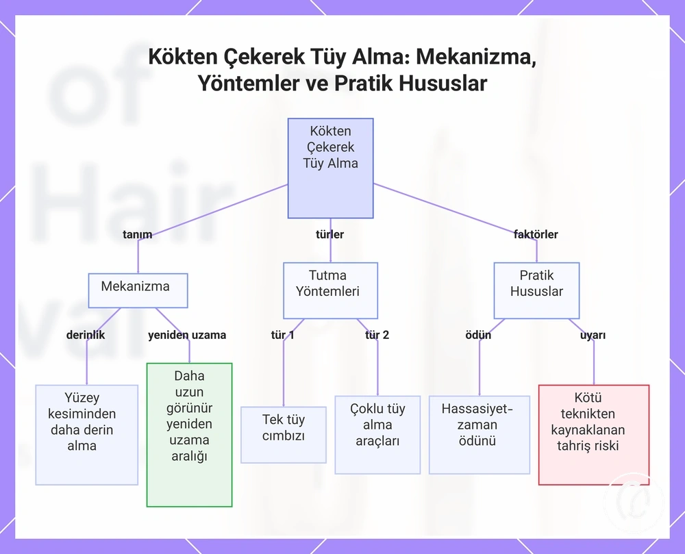 Kökten Çekerek Tüy Alma: Mekanizma, Yöntemler ve Pratik Hususlar