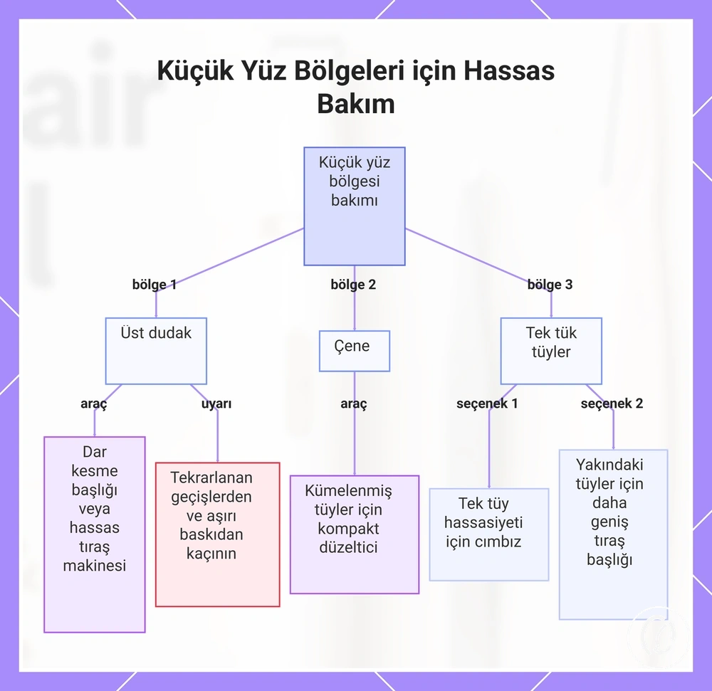 Küçük Yüz Bölgeleri için Hassas Bakım