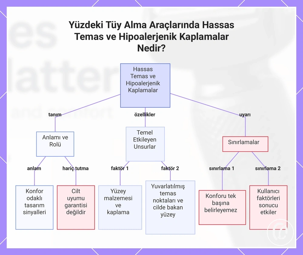 Yüzdeki Tüy Alma Araçlarında Hassas Temas ve Hipoalerjenik Kaplamalar Nedir?