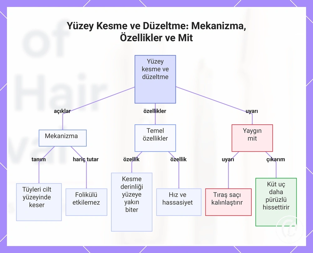 Yüzey Kesme ve Düzeltme: Mekanizma, Özellikler ve Mit