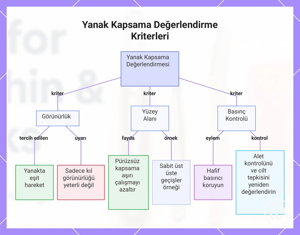 Yanak Kapsama Değerlendirme Kriterleri