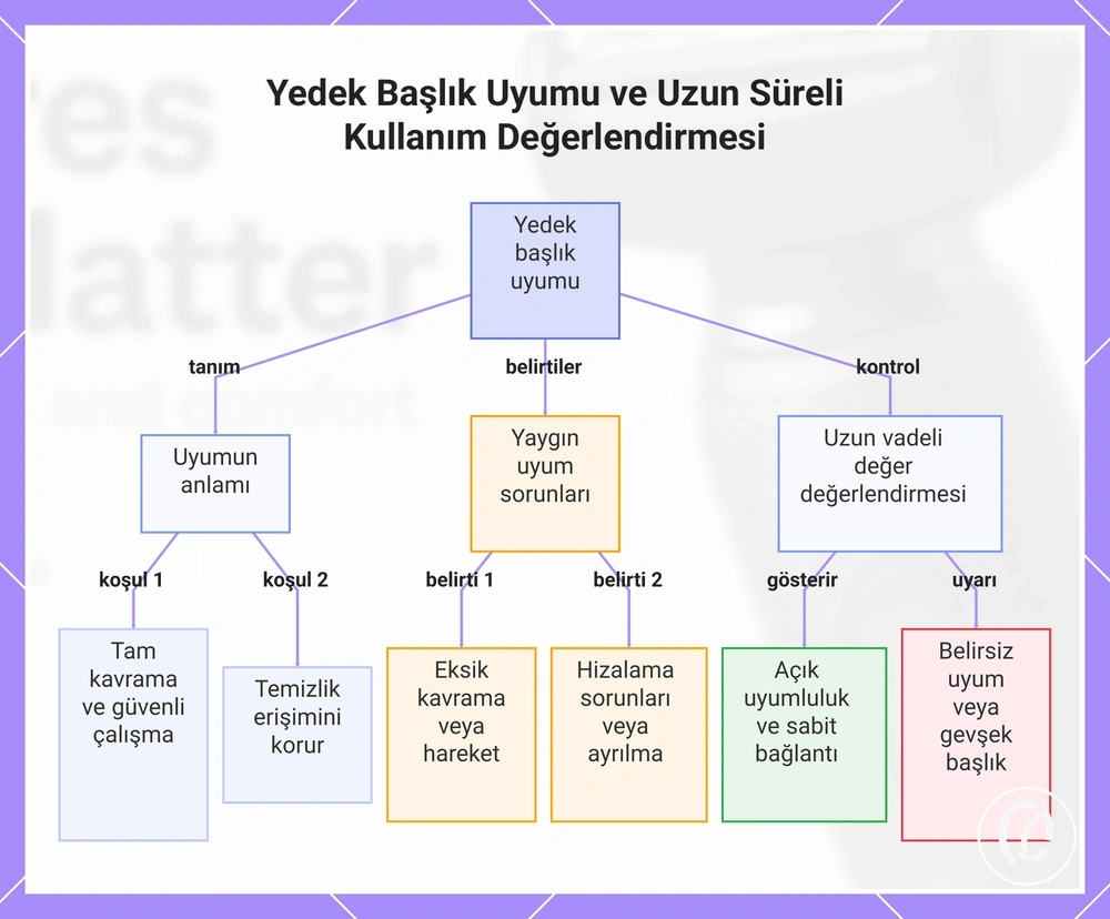 Yedek Başlık Uyumu ve Uzun Süreli Kullanım Değerlendirmesi