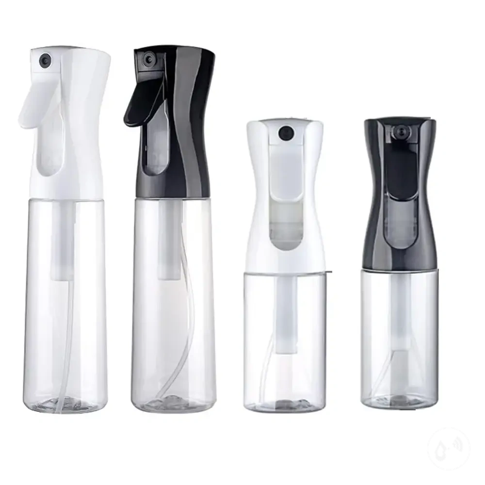 Frasco de spray de névoa contínua nos tamanhos de 200 ml, 300 ml e 500 ml