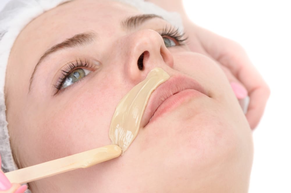 épilation visage La cire