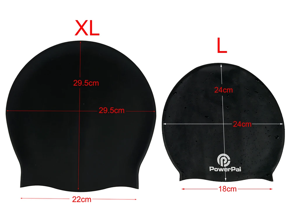 Taille des bonnets de natation