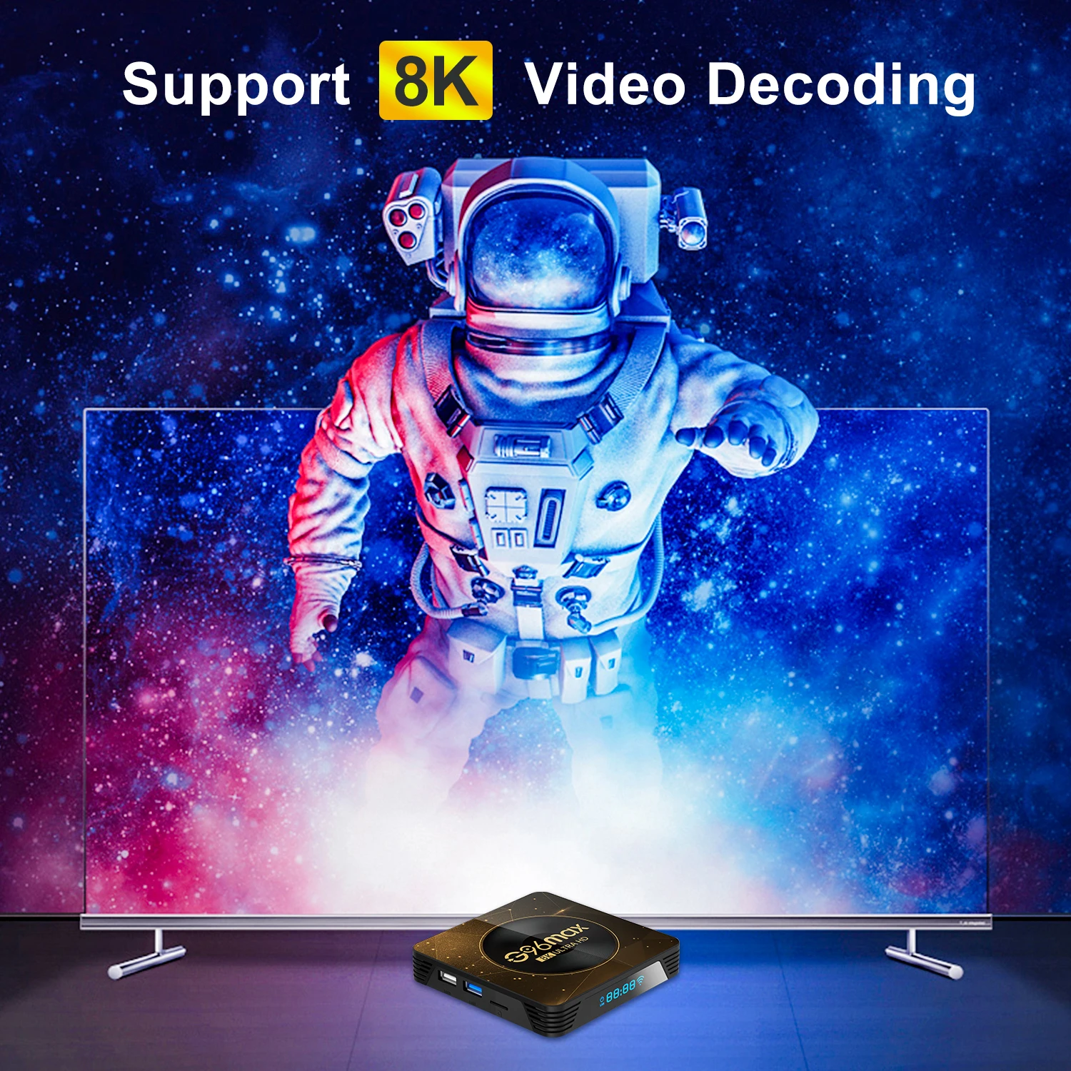 Décodage vidéo 8K