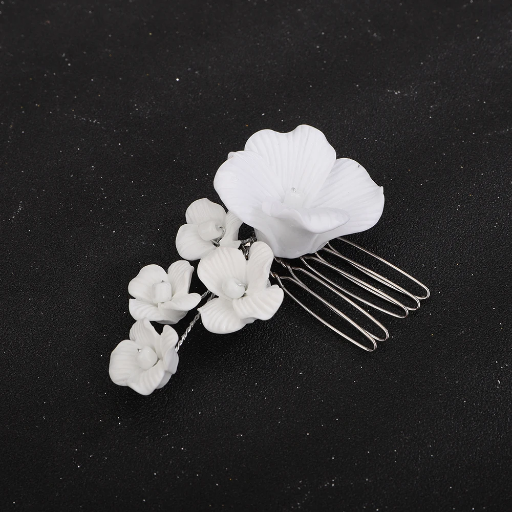 Accessoire de cheveux argent 2