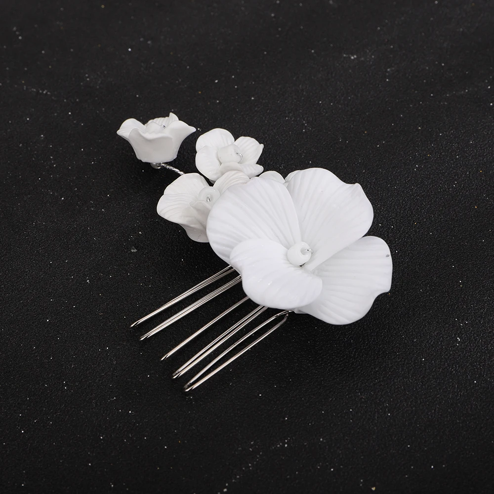 Accessoire de cheveux argent 3