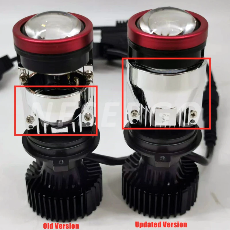 Image du projecteur LED H4 à mini lentille