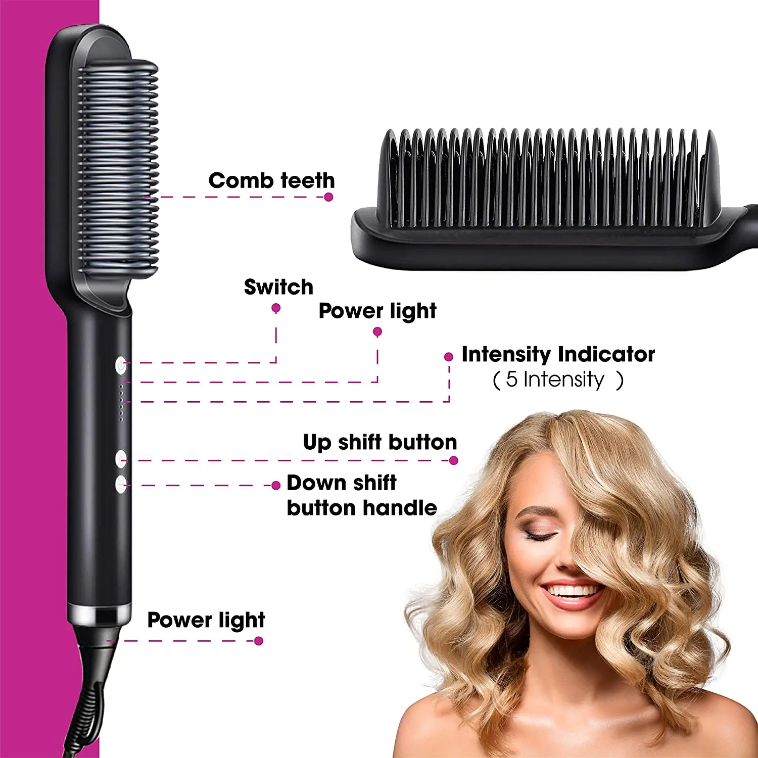Lisseur de cheveux professionnel