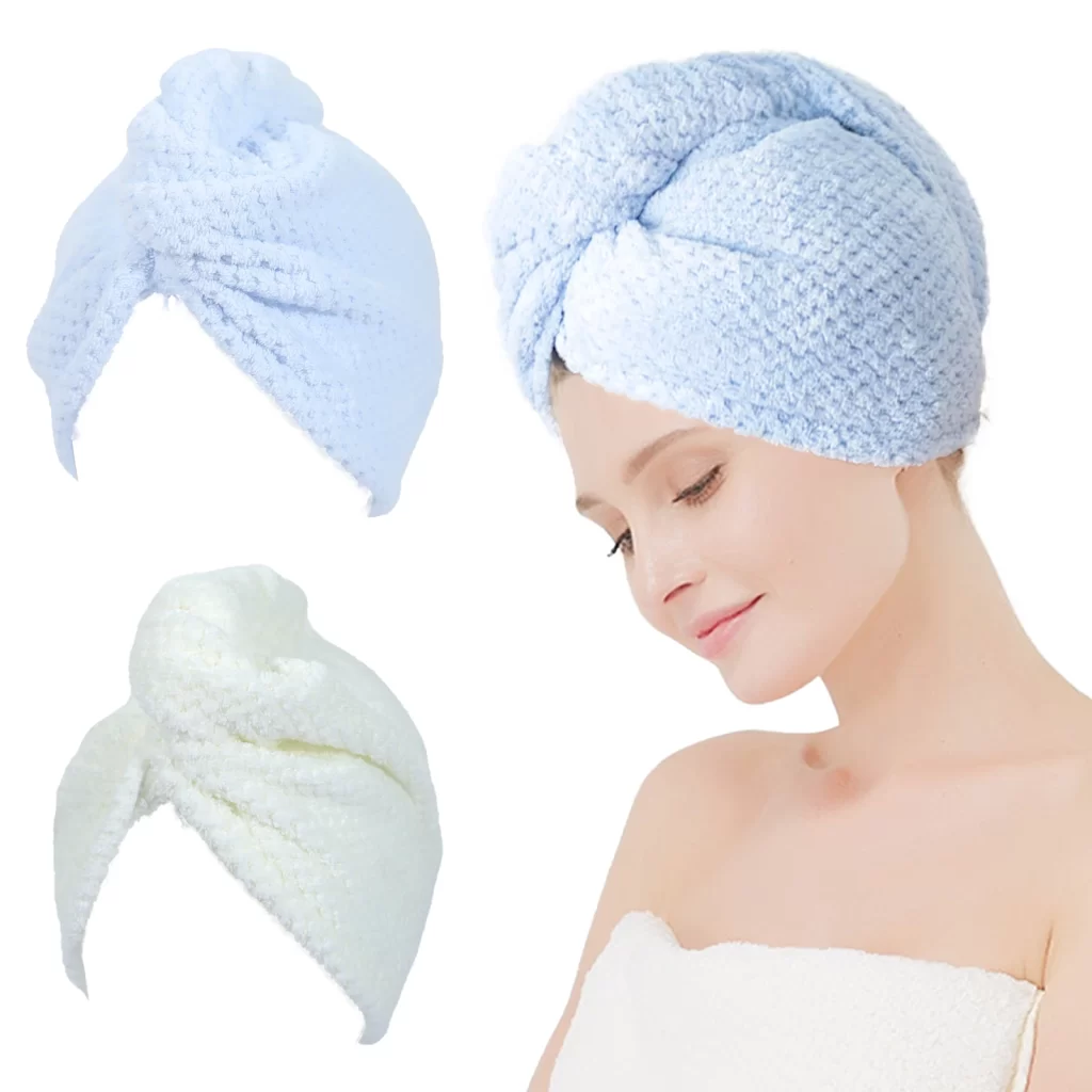 Serviette Turban Cheveux