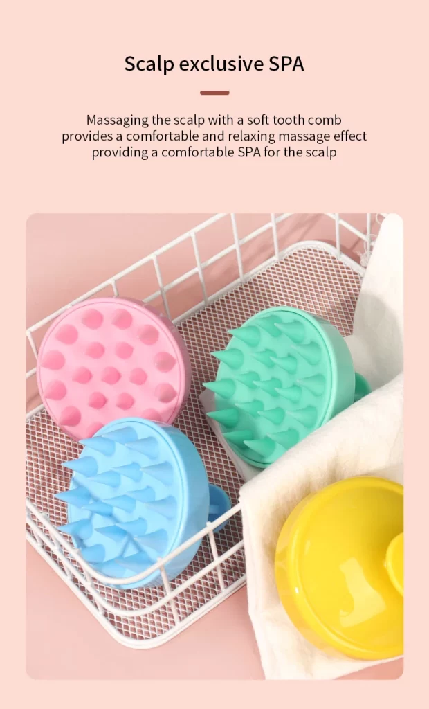 Brosse Silicone Cheveux