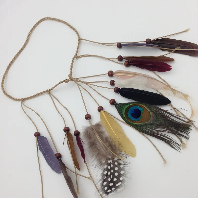 Ornements de cheveux ethniques Hiphelicopter