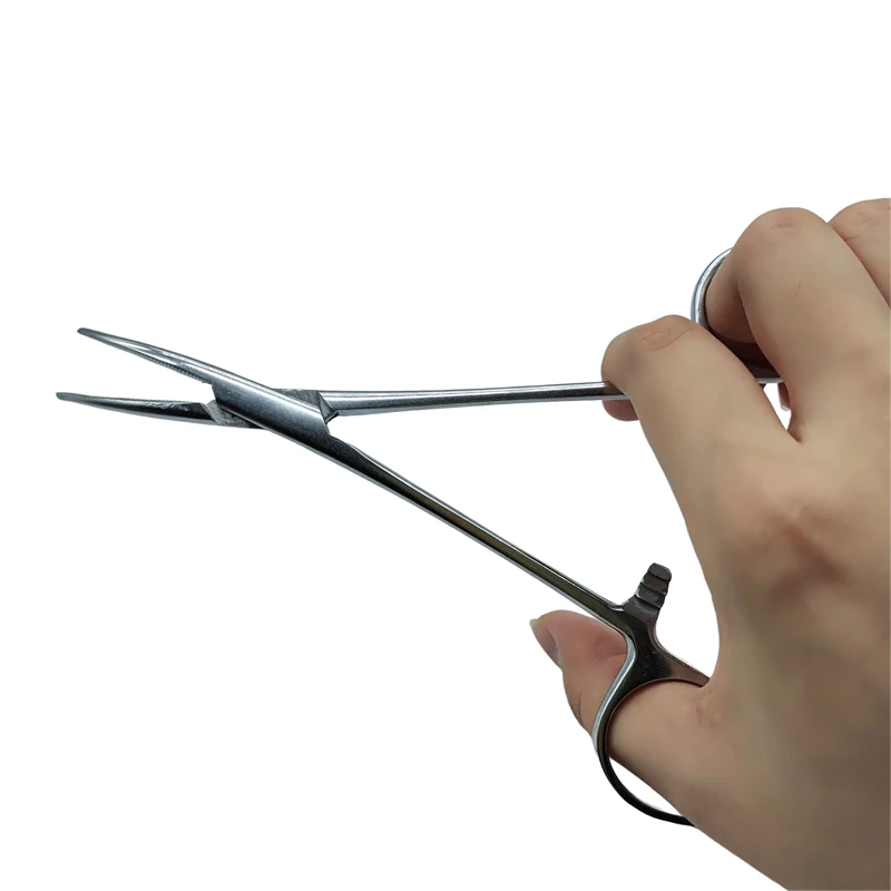 Pince hémostatique en acier inoxydable