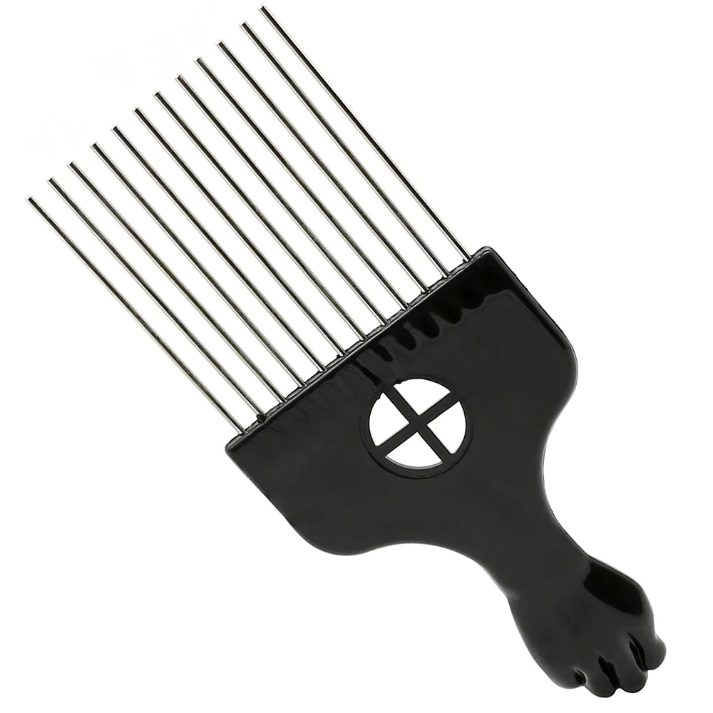 Peigne à Fourchette Afro en Acier Inoxydable