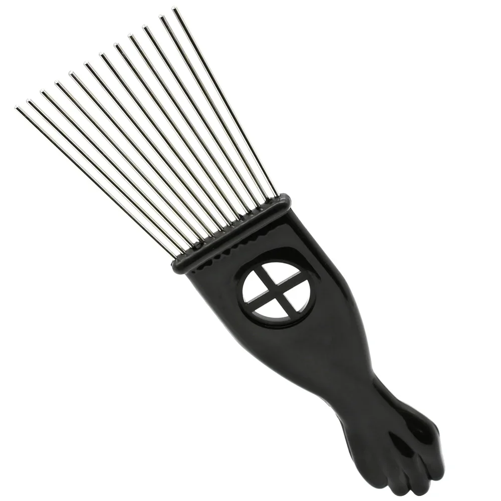 Peigne à Fourchette Afro en Acier Inoxydable