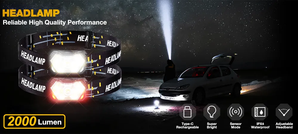 Powerful 9 LED and Long-lasting