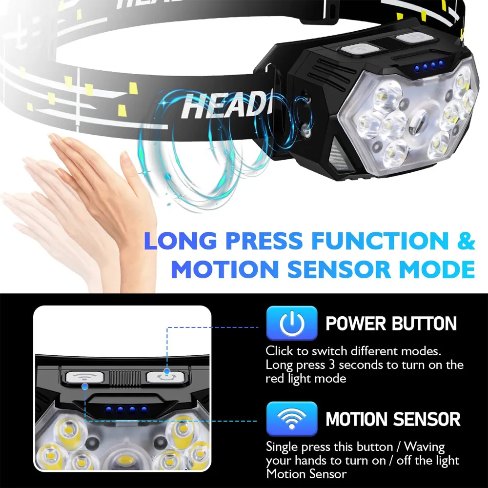 6 Modes & Motion Sensor