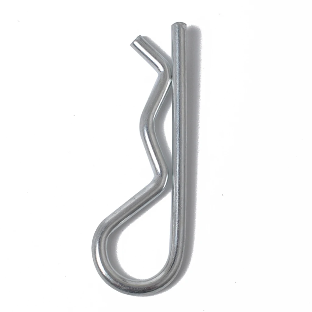100 PC Industrial Mechanical Hitch Hair R Cotter Pin Tractor Clip Assortment