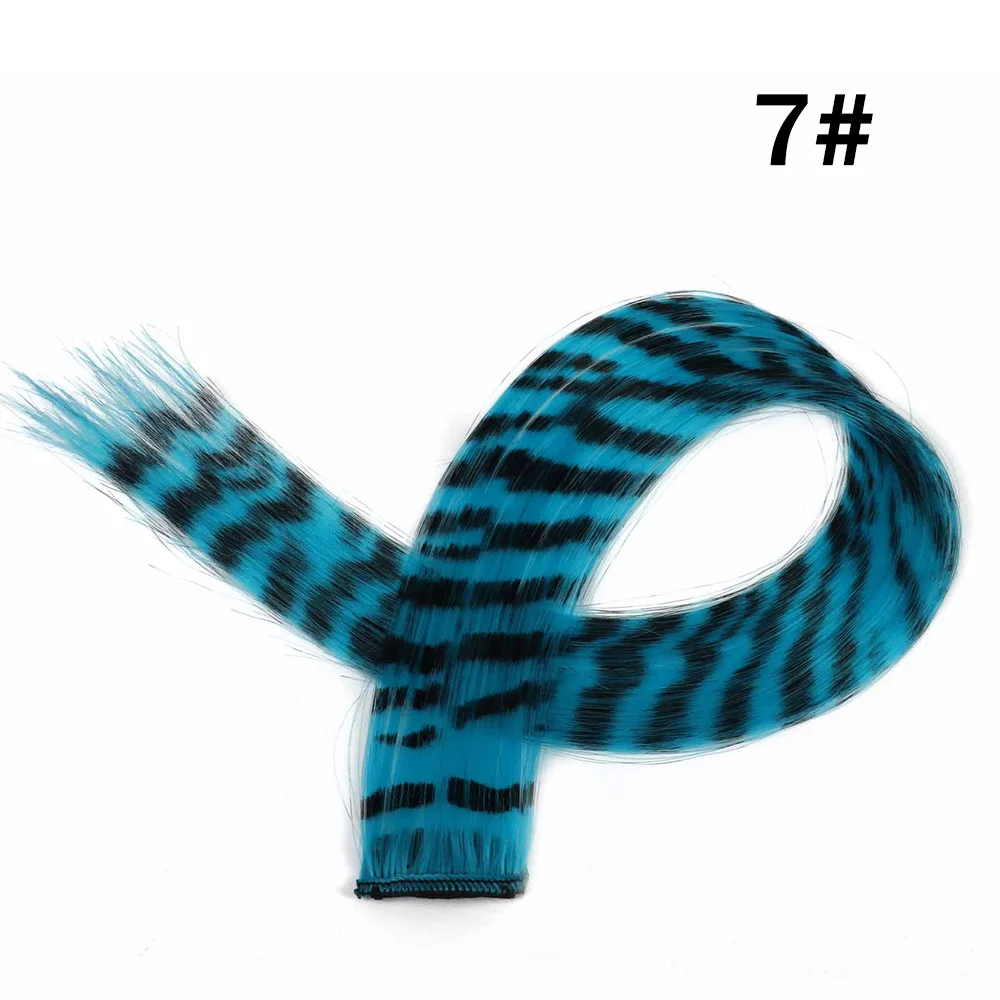 Perruque bleu