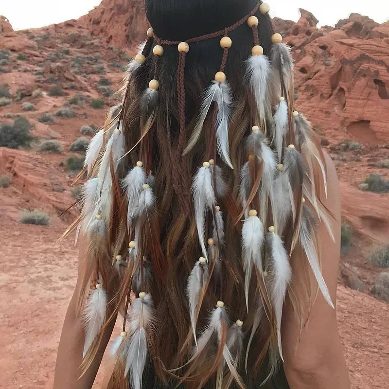Plume Dans Les Cheveux