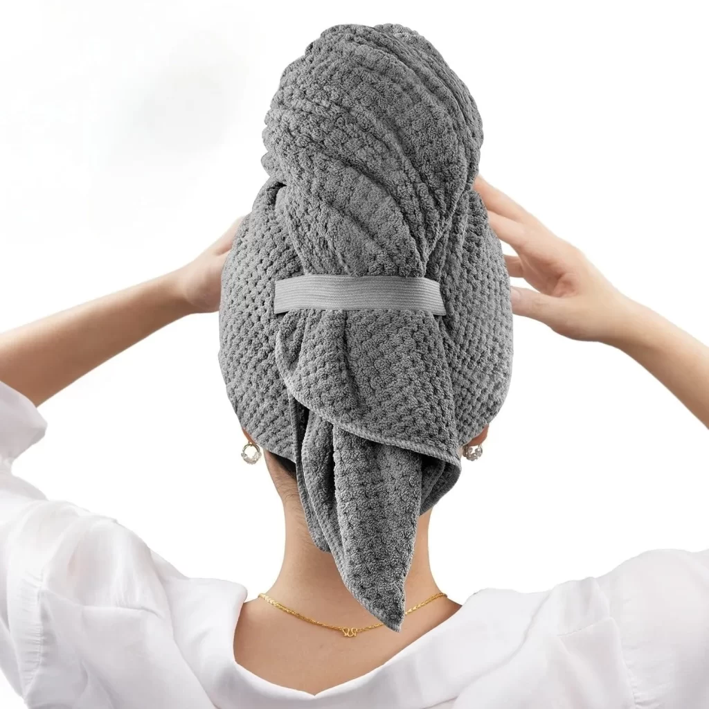 Serviette Turban Cheveux
