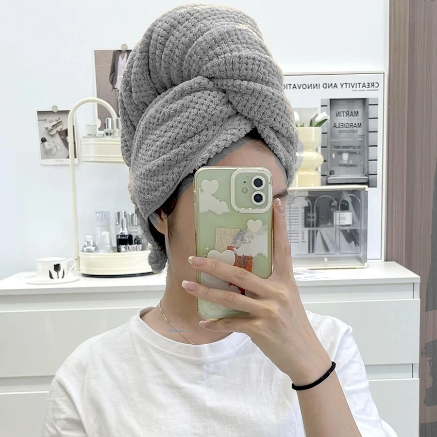 Serviette En Microfibre Cheveux