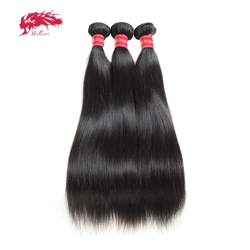 Tissage en lot naturel brésilien vierges lisses