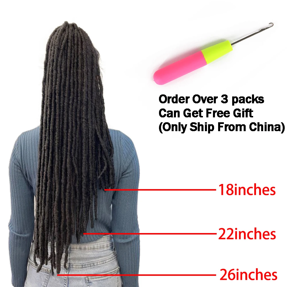 X-Tress Ombre à Brun Crochet Faux Locs