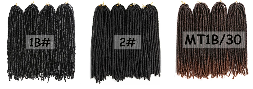 X-Tress Ombre à Brun Crochet Faux Locs