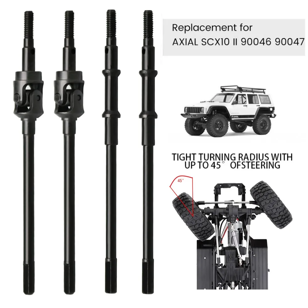 Arbres D'entraînement CVD Métal Bleu Pour Voiture RC 1/12 - Compatibles WLtoys 12428, 12423 - Pièce De Rechange Et Upgrade