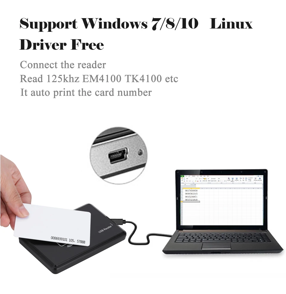 Utilisation du lecteur RFID