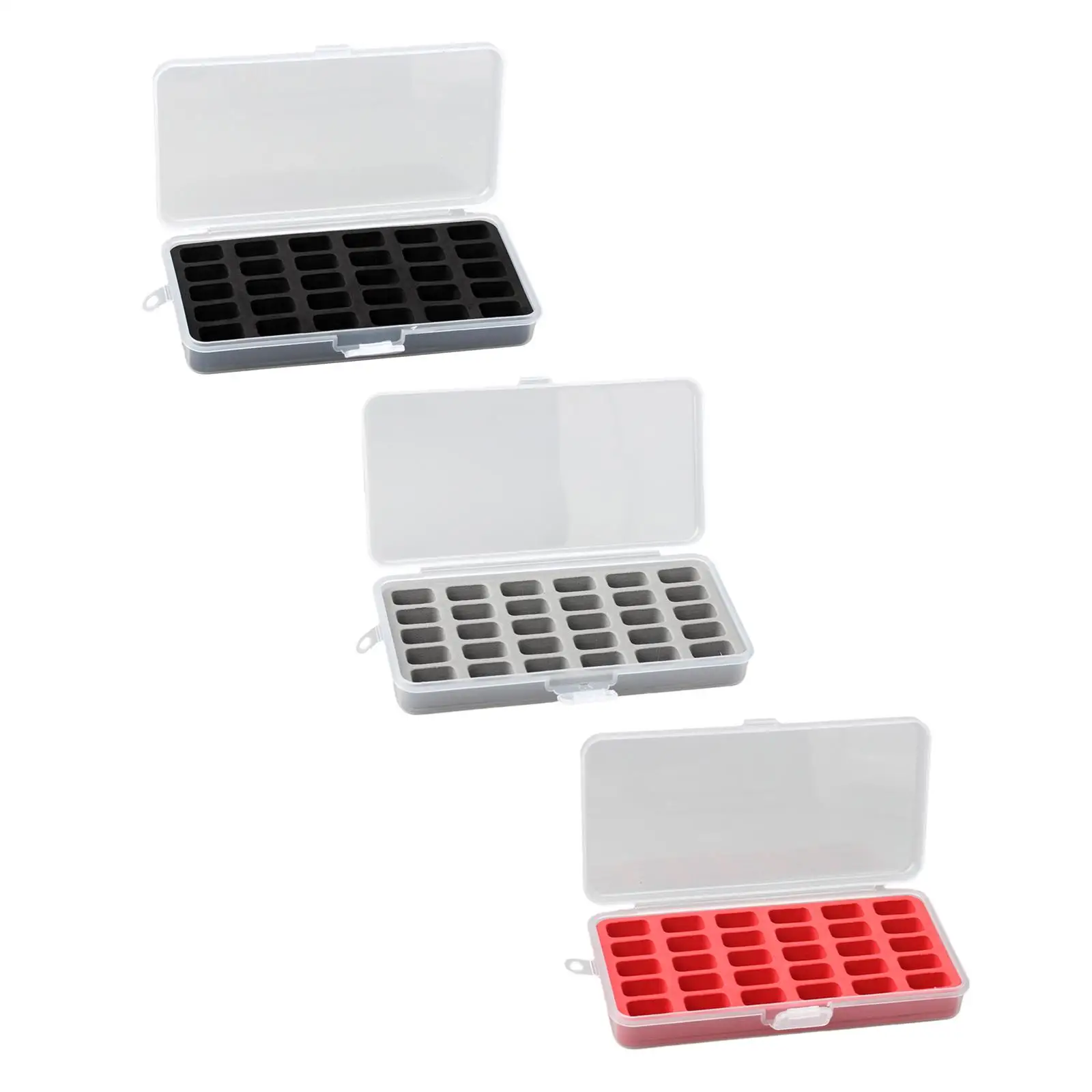 30 Grids Bobbin Box Household Bobbins Container Bobbin Storage Organizer for Sewing Machine Practical Bobbin Spool Holder