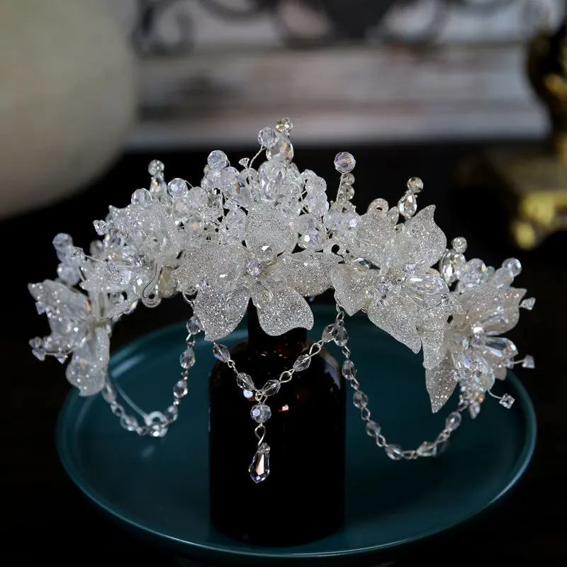 Couronne de Luxe en Argent et Clip