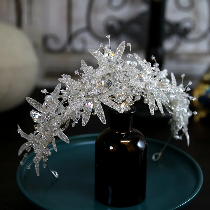 Couronne de Luxe en Argent et Clip