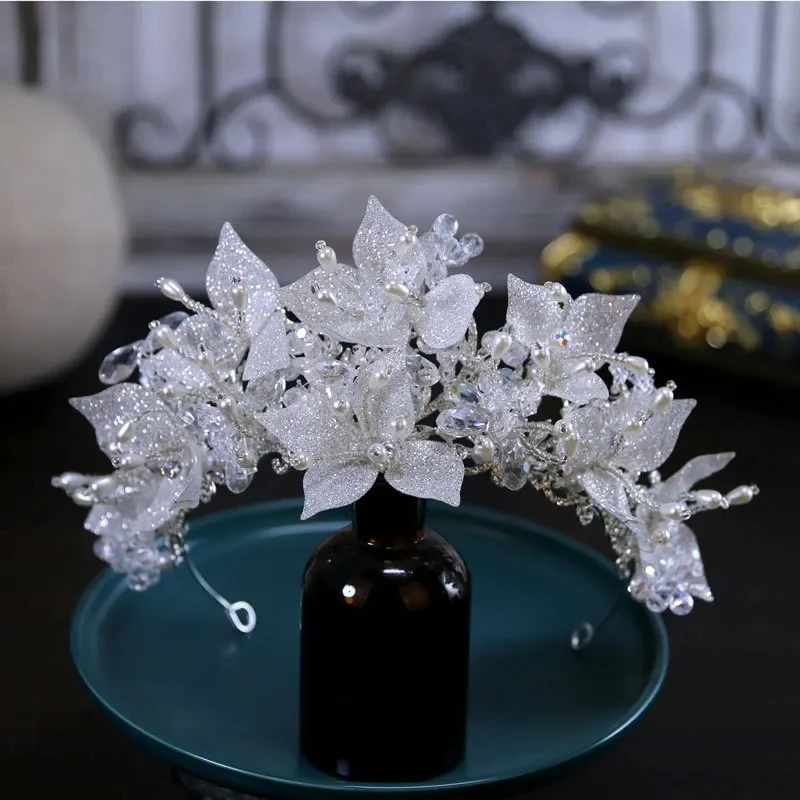 Couronne de Luxe en Argent et Clip
