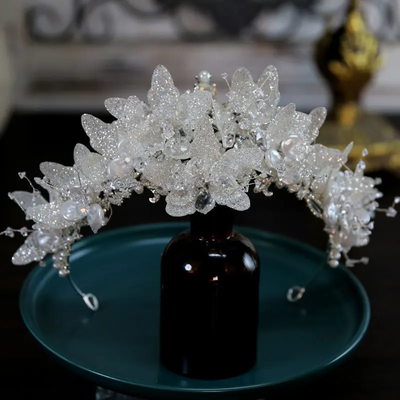 Couronne de Luxe en Argent et Clip