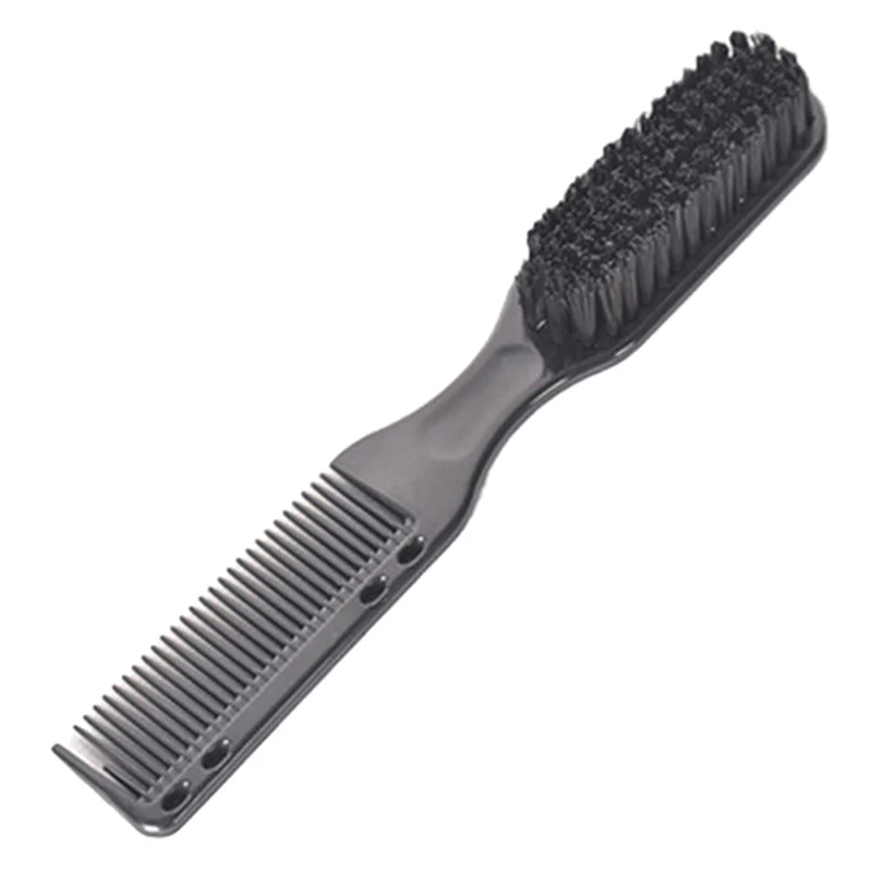 Brosse à barbe noire double face